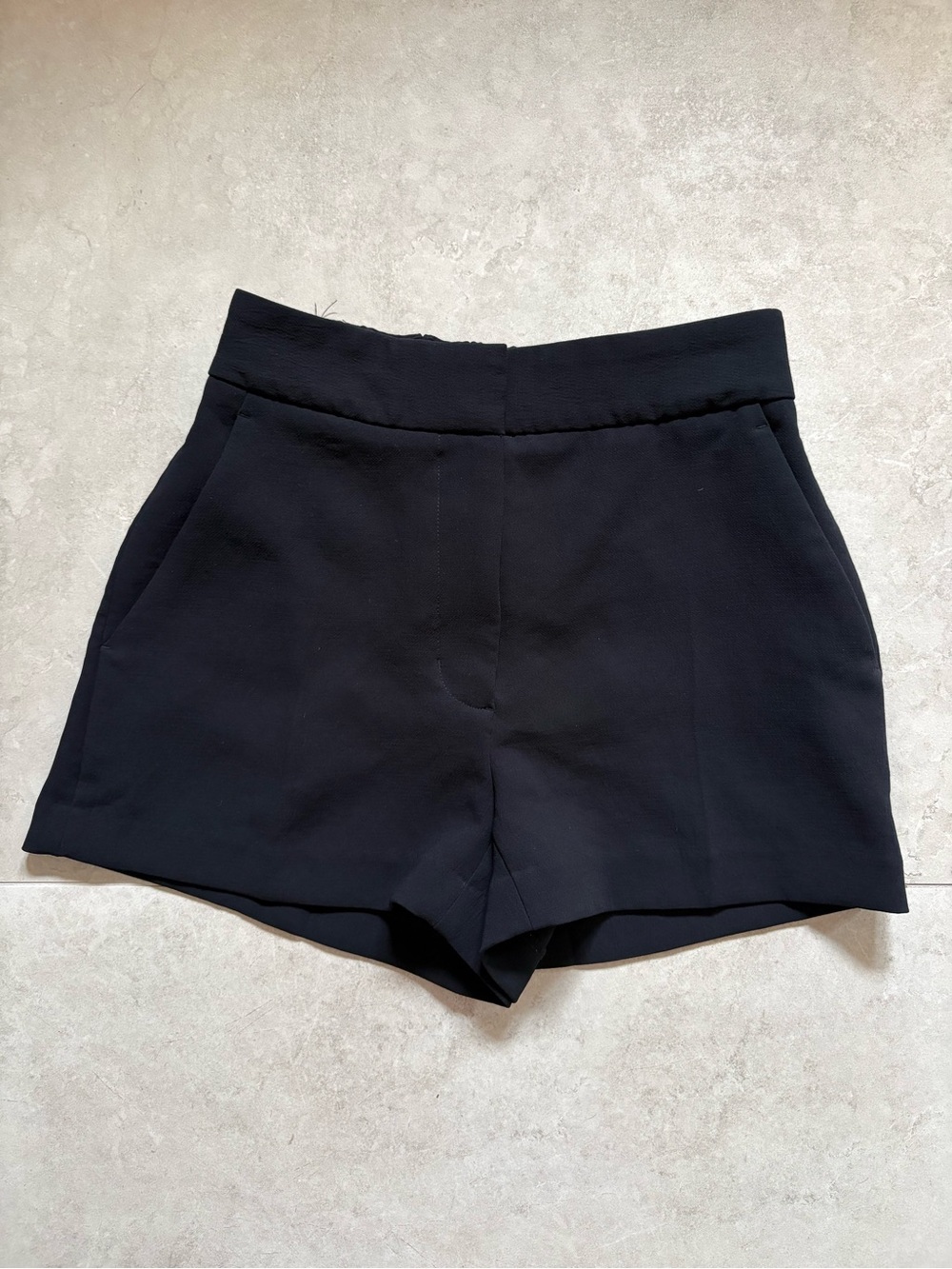 Wilfred Black High-Waist Tailored Shorts